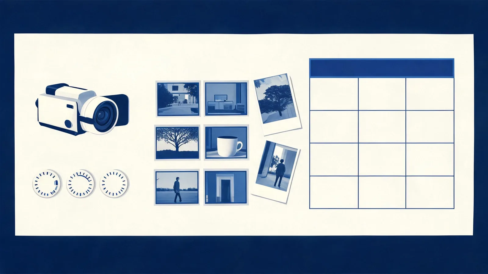 An editorial evidence board for examining the source assets, visible settings, results, and limitations behind an AI video demonstration